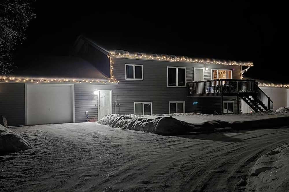 North Pole Escape With Deck And Aurora Lights Views! Vila Exterior foto